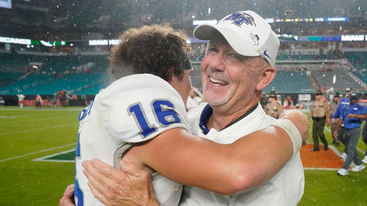 Middle Tennessee Head Coach Rick Stockstill's Coaching Record