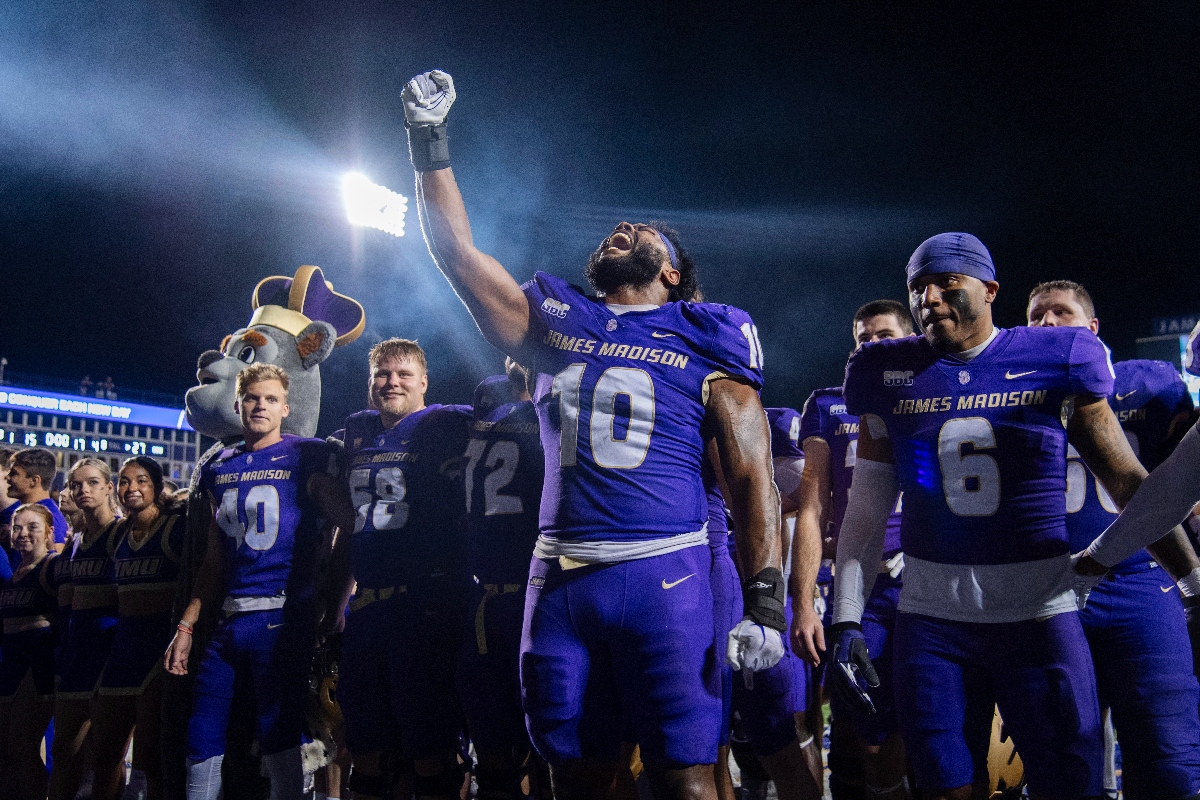 College GameDay At JMU Football JMUGameDay Event Represents A